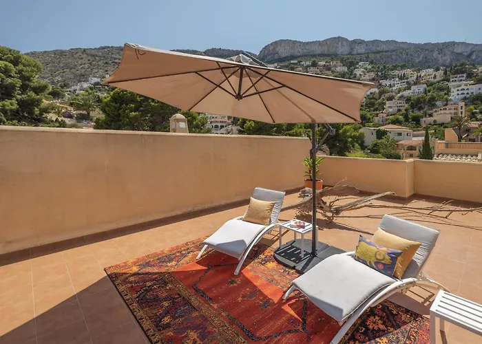 Papaya House - Dom Z Dostepem Do Basenow, Niedaleko Plazy, Obok Kortow Tenisowych, Zamkniete Osiedle Apartment Calp